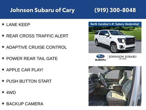 Used 2024 GMC Yukon XL SLT w/ SLT Luxury Package image 12