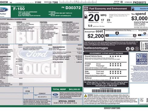 Used 2023 Ford F150 XLT w/ Equipment Group 302A High AWD/4WD image 10
