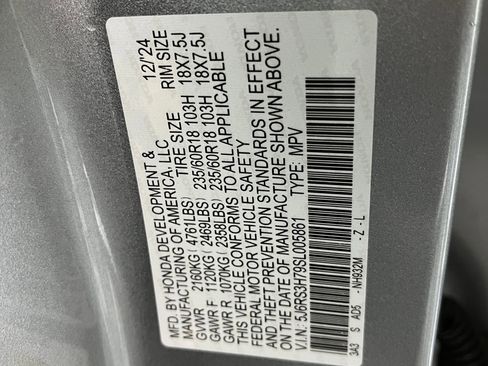 Certified 2025 Honda CR-V EX-L image 17