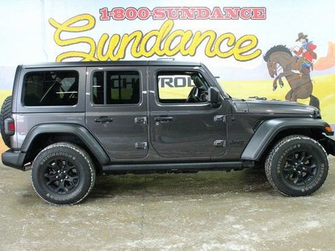 Used 2021 Jeep Wrangler Unlimited Willys image 1