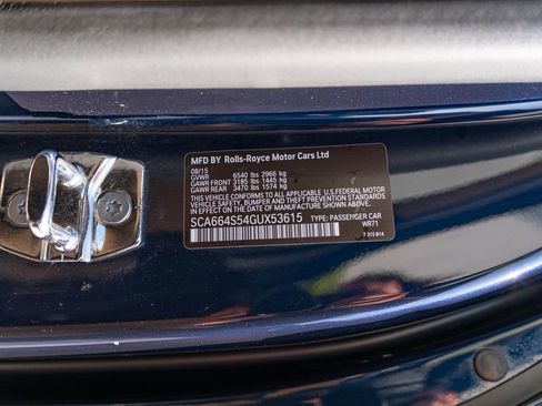 Certified 2016 Rolls-Royce Ghost image 38