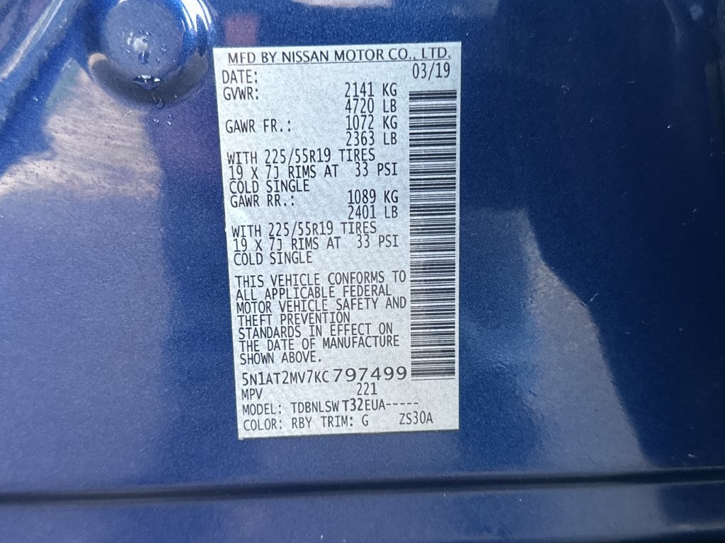 Used 2019 Nissan Rogue SL w/ Premium Package AWD/4WD image 41