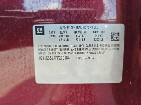 Used 2015 Chevrolet Malibu LT w/ Power Convenience Package FWD image 38