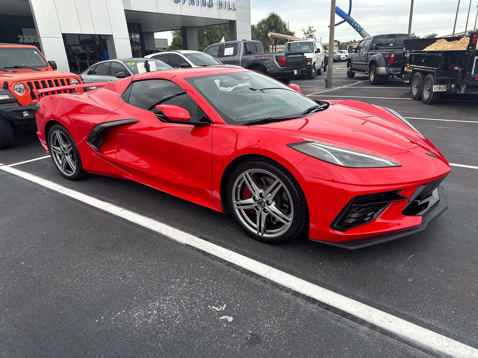 Used 2026 Chevrolet Corvette Stingray Preferred Conv w/ Z51 Performance Package RWD image 1