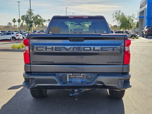 Certified 2021 Chevrolet Silverado 1500 Custom w/ LPO, Dark Essentials Package AWD/4WD image 4