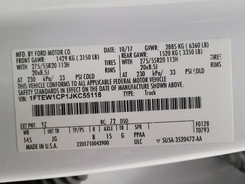 Used 2018 Ford F150 XL w/ Equipment Group 101A Mid RWD image 33