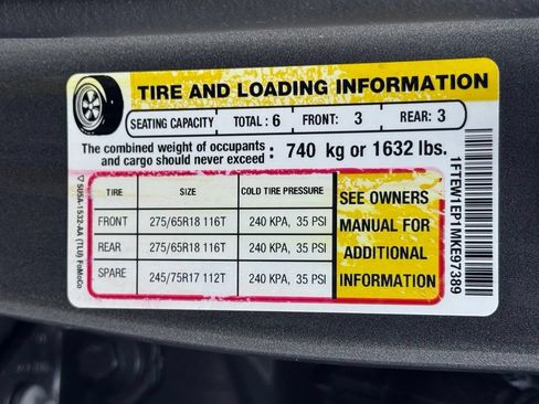 Used 2021 Ford F150 XLT w/ Equipment Group 302A High AWD/4WD image 48