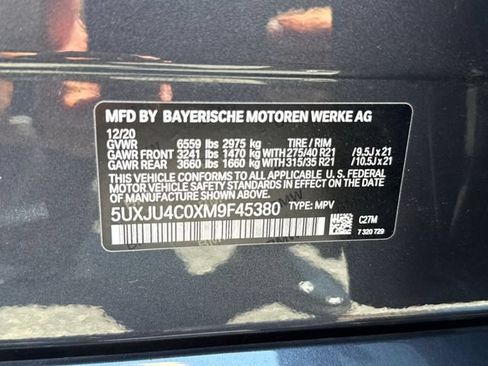 Used 2021 BMW X5 M50i w/ Executive Package AWD/4WD image 30