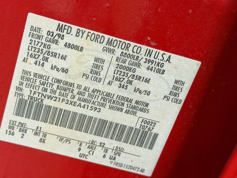 Used 1999 Ford F250 Lariat AWD/4WD image 37