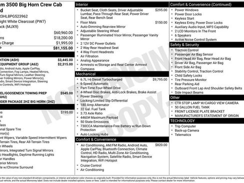 Certified 2023 RAM 3500 Big Horn w/ Night Edition image 26