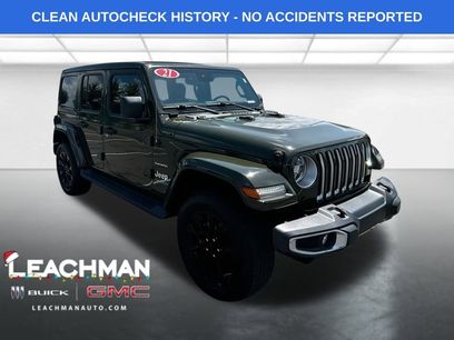 Used 2021 Jeep Wrangler 4xe Unlimited Sahara w/ Cold Weather Group