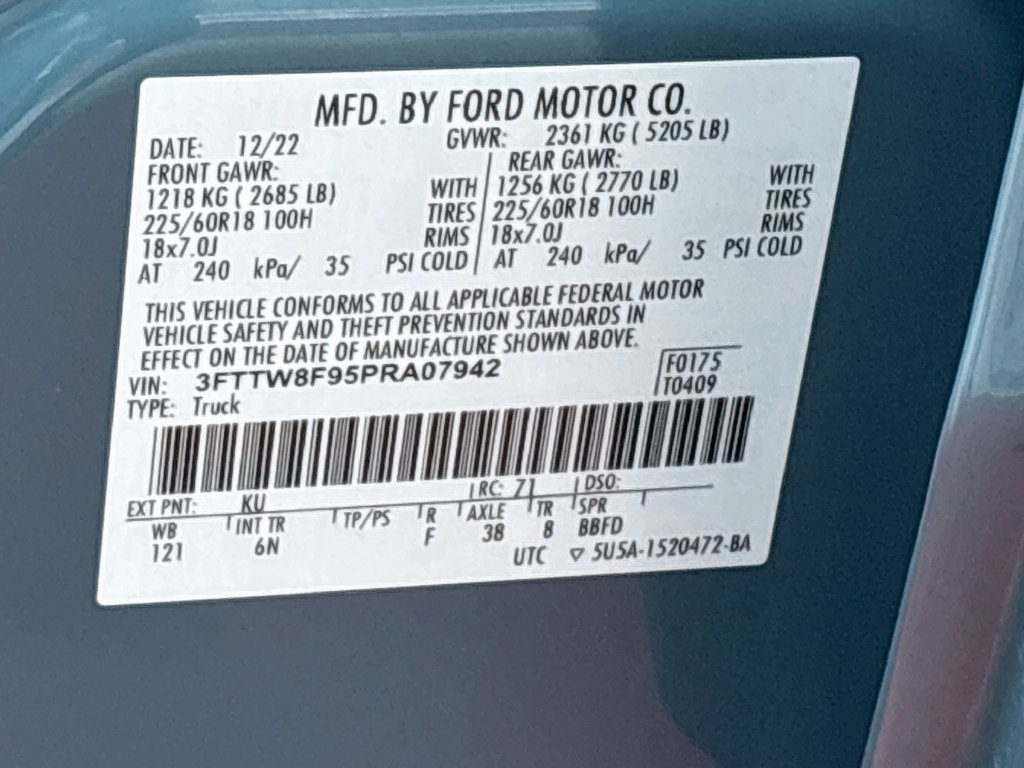 Used 2023 Ford Maverick Lariat w/ Lariat Luxury Package AWD/4WD image 35