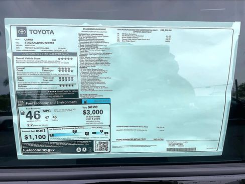 New 2026 Toyota Camry XSE image 22