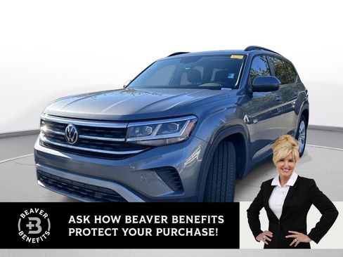 Used 2021 Volkswagen Atlas SE w/ Panoramic Sunroof Package image 1