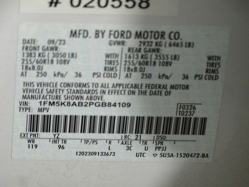 Used 2023 Ford Explorer 4WD Police Interceptor w/ Ultimate Wiring Package image 19