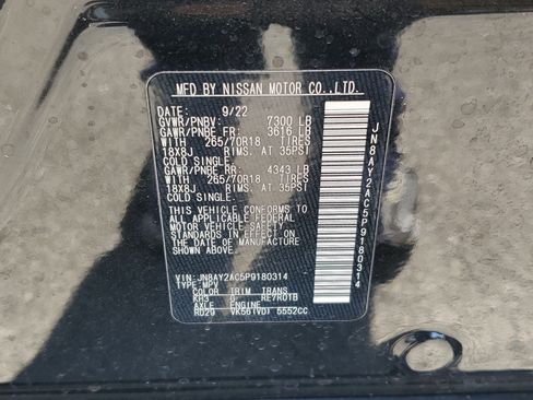 Certified 2023 Nissan Armada SV w/ Cargo Package image 25