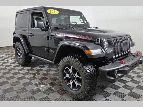 Used 2021 Jeep Wrangler Rubicon w/ Steel Bumper Group image 1