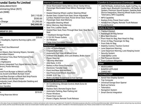 Used 2022 Hyundai Santa Fe Limited image 11