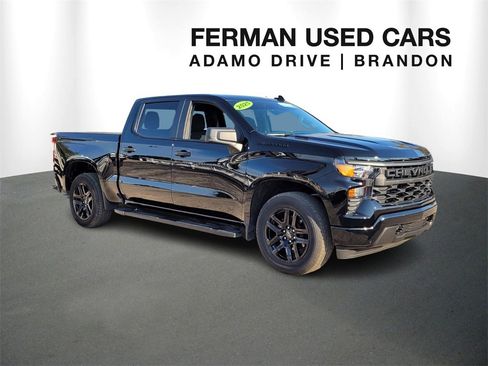 Certified 2025 Chevrolet Silverado 1500 Custom w/ LPO, Dark Essentials Package image 1