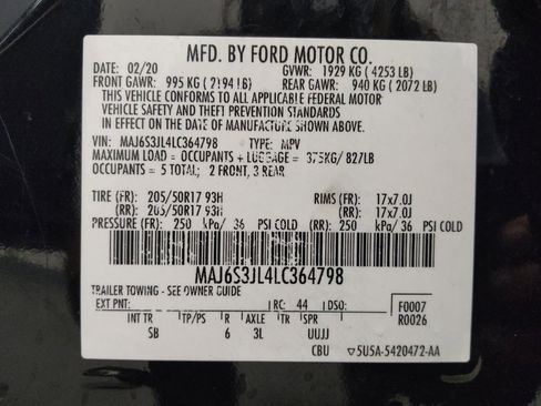 Used 2020 Ford EcoSport SES image 33