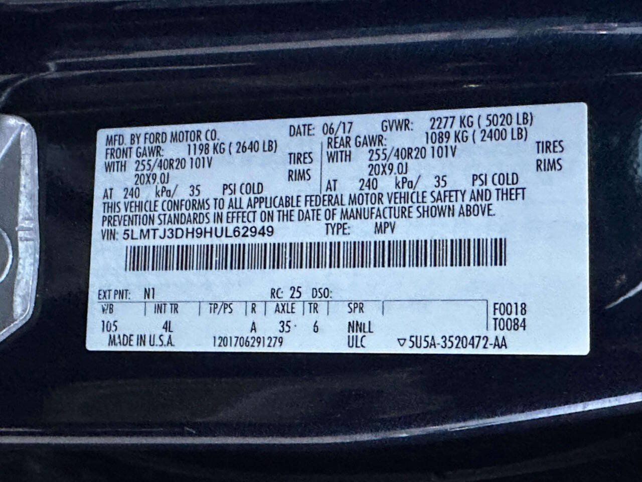 Used 2017 Lincoln MKC Reserve AWD/4WD image 30