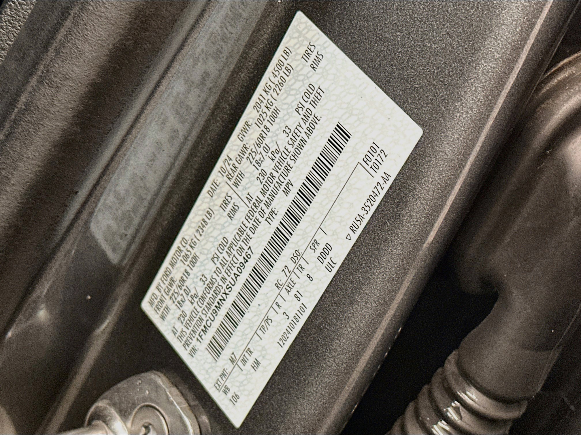 Used 2025 Ford Escape ST-Line AWD/4WD image 12