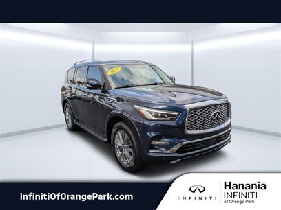 Certified 2021 INFINITI QX80 Luxe w/ Cargo Package