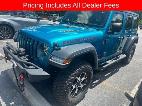 Used 2020 Jeep Wrangler Unlimited Rubicon w/ LED Lighting Group AWD/4WD image 1