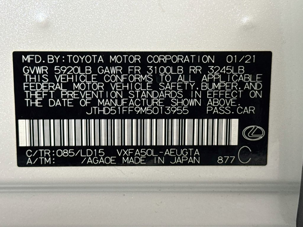 Used 2021 Lexus LS 500 w/ Accessory Package (Z2) RWD image 44