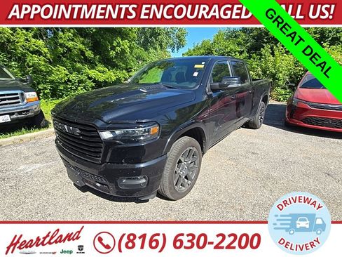 Used 2025 RAM 1500 Laramie w/ Night Edition AWD/4WD image 1