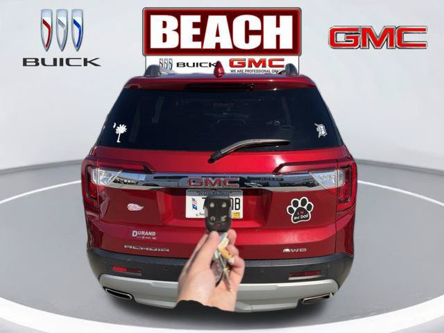 Used 2021 GMC Acadia SLT w/ Technology Package AWD/4WD image 4