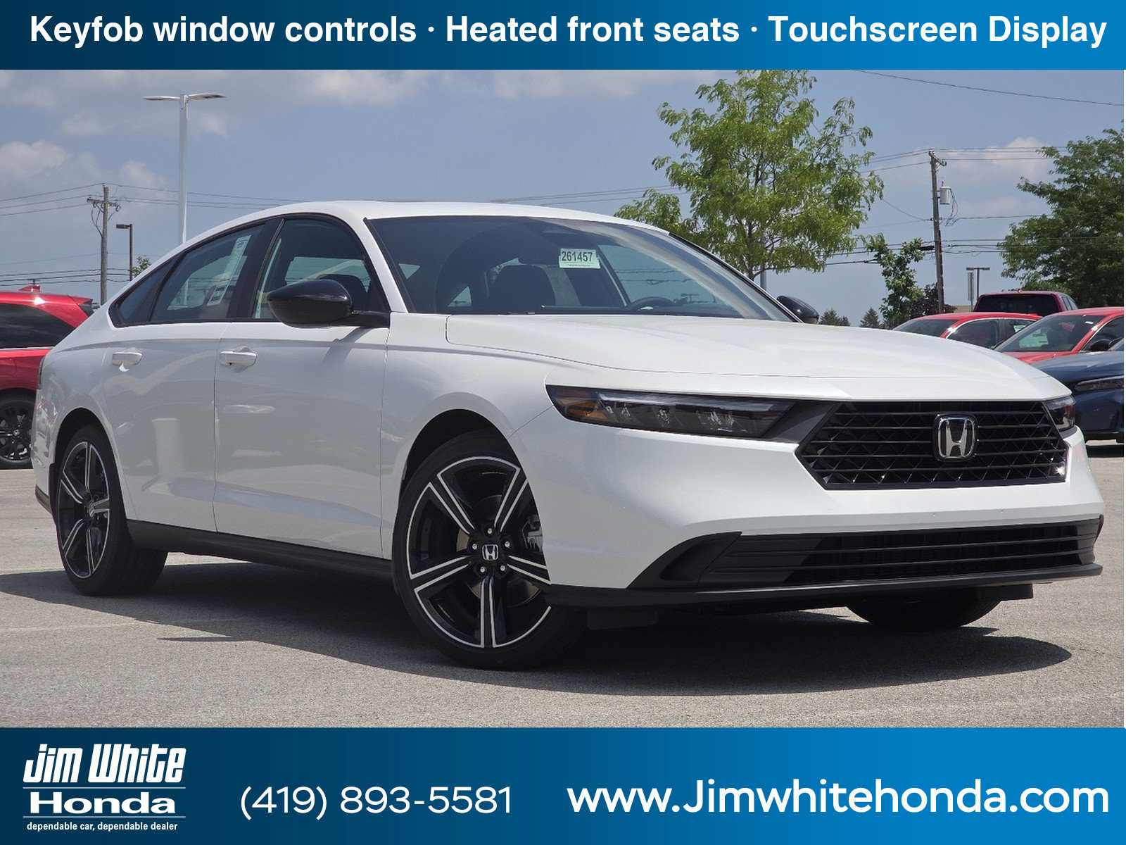 New 2026 Honda Accord Sport image 1