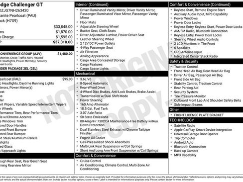 Used 2022 Dodge Challenger GT w/ Driver Convenience Group image 17