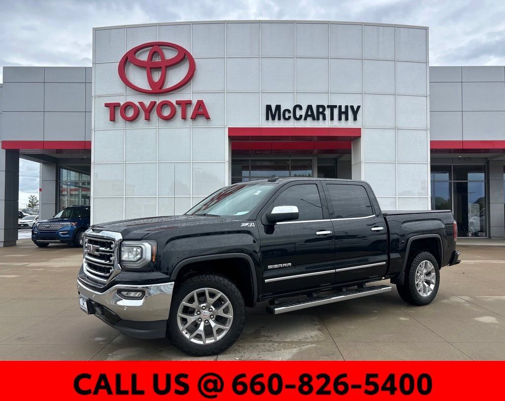 Used 2018 GMC Sierra 1500 SLT w/ SLT Premium Package AWD/4WD image 1