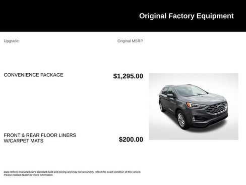 Used 2022 Ford Edge SEL w/ Convenience Package AWD/4WD image 9
