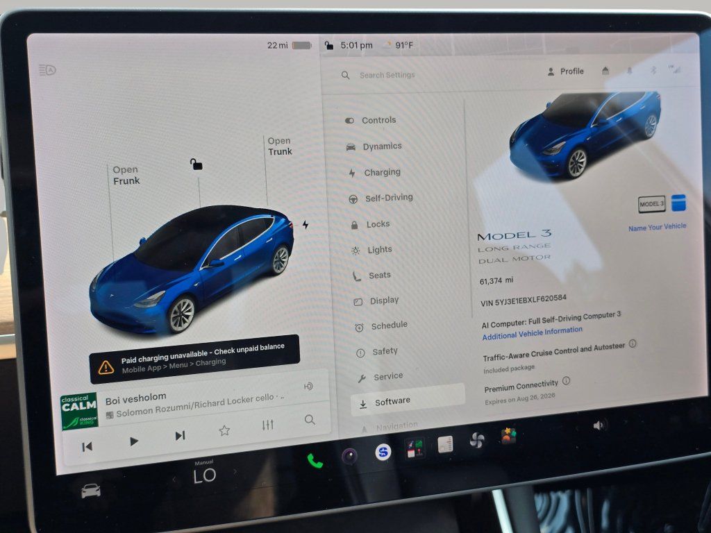 Used 2020 Tesla Model 3 Long Range AWD/4WD image 7