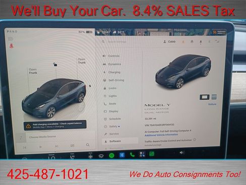 Used 2024 Tesla Model Y Long Range AWD/4WD image 12