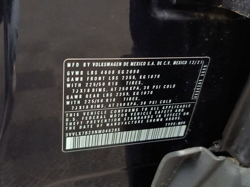 Used 2022 Volkswagen Taos SE image 18