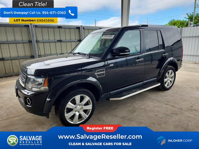 Used 2016 Land Rover LR4 HSE AWD/4WD image 1