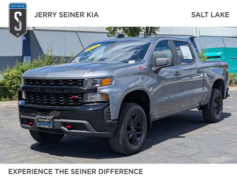 Used 2022 Chevrolet Silverado 1500 Custom Trail Boss w/ Safety Confidence Package AWD/4WD image 1