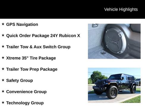 Used 2025 Jeep Wrangler Unlimited Rubicon AWD/4WD image 4