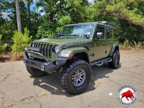 Used 2022 Jeep Wrangler Unlimited Sahara AWD/4WD image 1