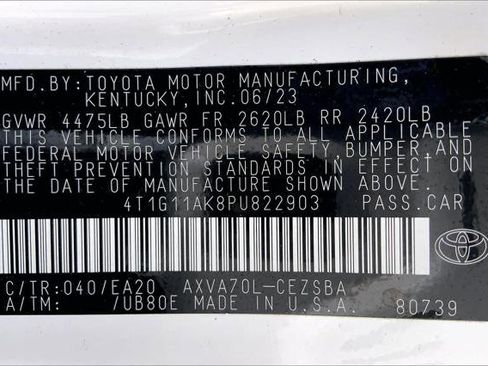 Certified 2023 Toyota Camry SE image 36