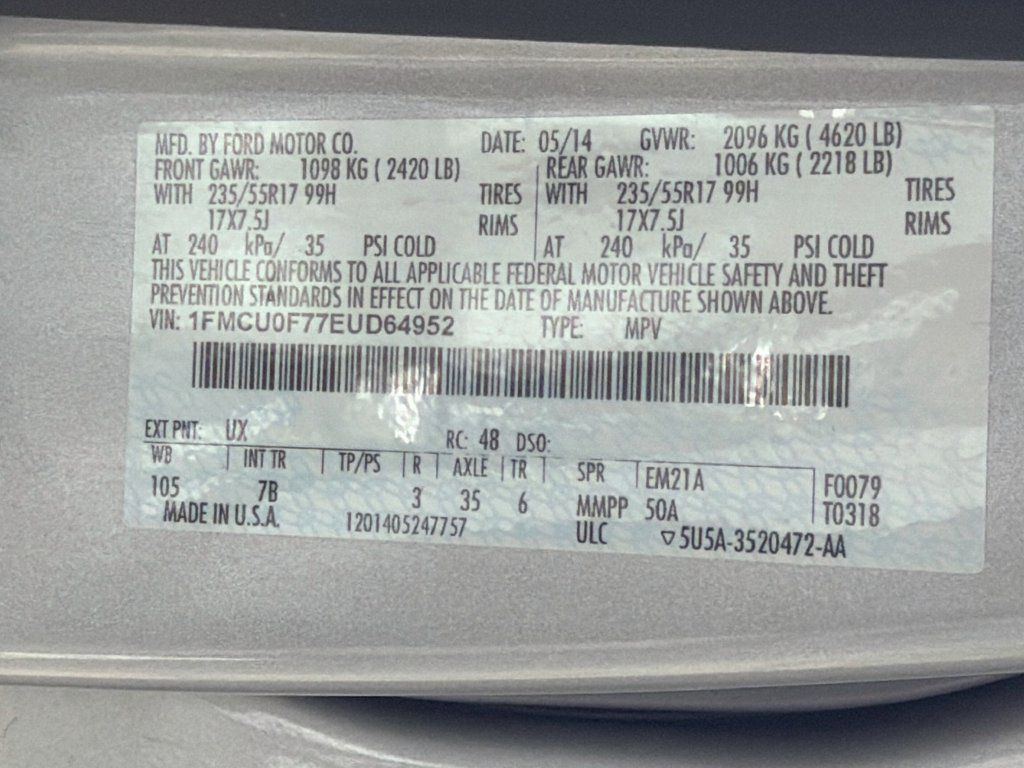 Used 2014 Ford Escape S FWD image 32