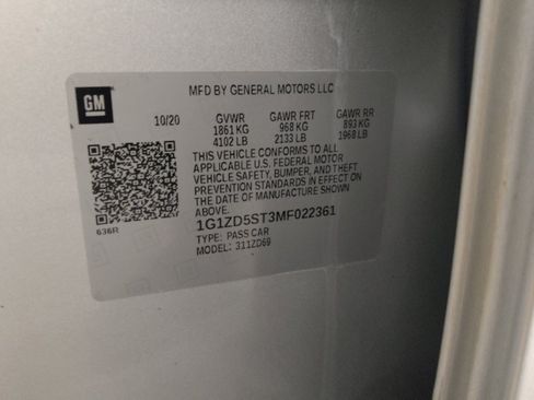 Used 2021 Chevrolet Malibu LT FWD image 33