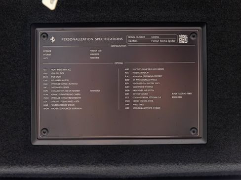 Used 2025 Ferrari Roma Spider RWD image 47