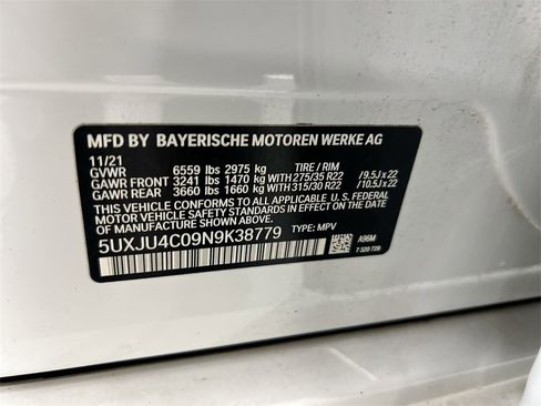 Used 2022 BMW X5 M50i w/ Executive Package image 29