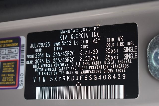 New 2025 Kia Sorento SX Prestige w/ Sage Leather Package AWD/4WD image 43