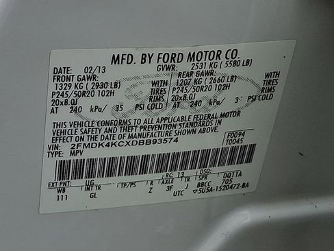 Used 2013 Ford Edge Limited image 30