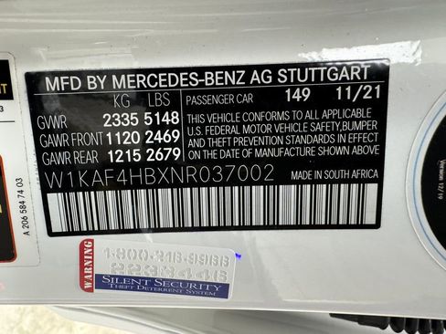 Certified 2022 Mercedes-Benz C 300 4MATIC Sedan image 31